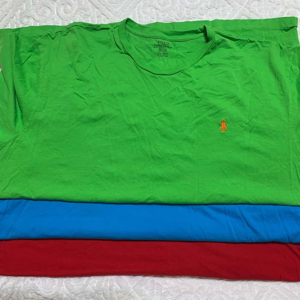 POLO by Ralph Lauren Crewneck T-shirt (Set of 3) SZ XL